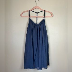 Abercrombie & Fitch Navy Blue Spaghetti Strap Tunic